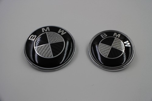 Emblem carbon - (82mm+74mm),