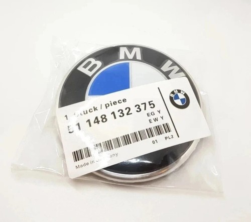 82mm bmw emblem blau - blau, logo